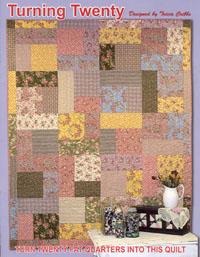 Turning Twenty Original Quilt Pattern Book Tricia Cribbs FF-105