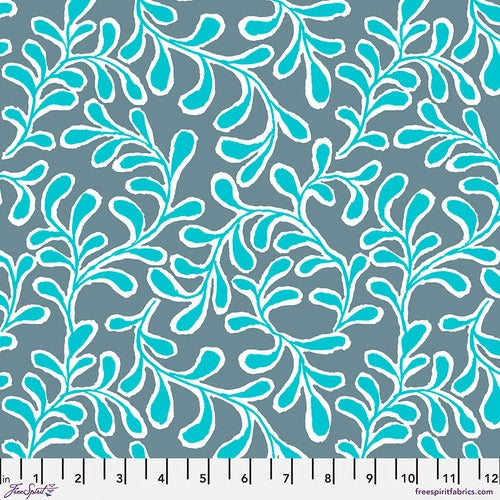 Twig Grey Philip Jacobs February 2023 Kaffe Fassett Collective Free Spirit Cotton fabric