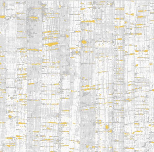 Uncorked Birch Silver Metallic Thread Windham Cotton Fabric WF-50107M-4