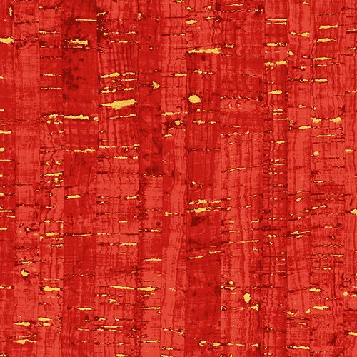 Uncorked Candy Apple Metallic Windham Cotton Fabric WF-50107M-22