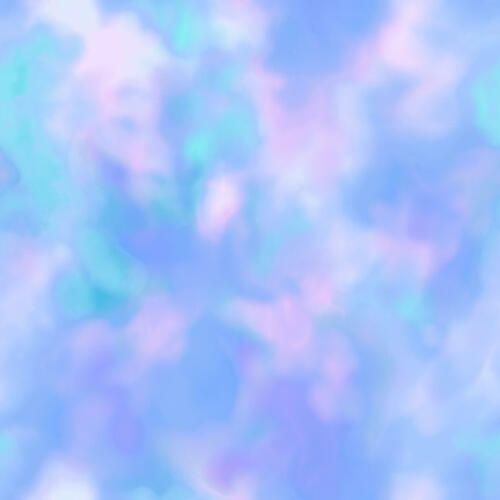 Unicorn Dreams Rainbow Cloud Texture Pink Multi Henry Glass Cotton Fabric