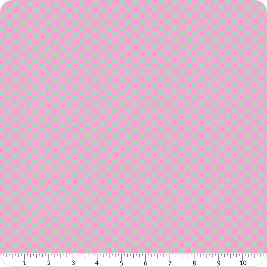 Untamed Check Please Neon Cosmic Tula Pink Free Spirit Cotton Fabric FS-PWTP242.Cosmic