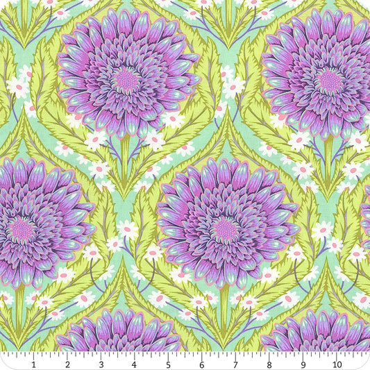 Untamed Daisy and Confused Neon Nova Tula Pink Free Spirit Cotton Fabric FS-PWTP236.Nova