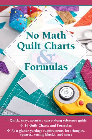 Updated No Math Quilt Charts and Formulas Pocket Guide Landauer L0109N