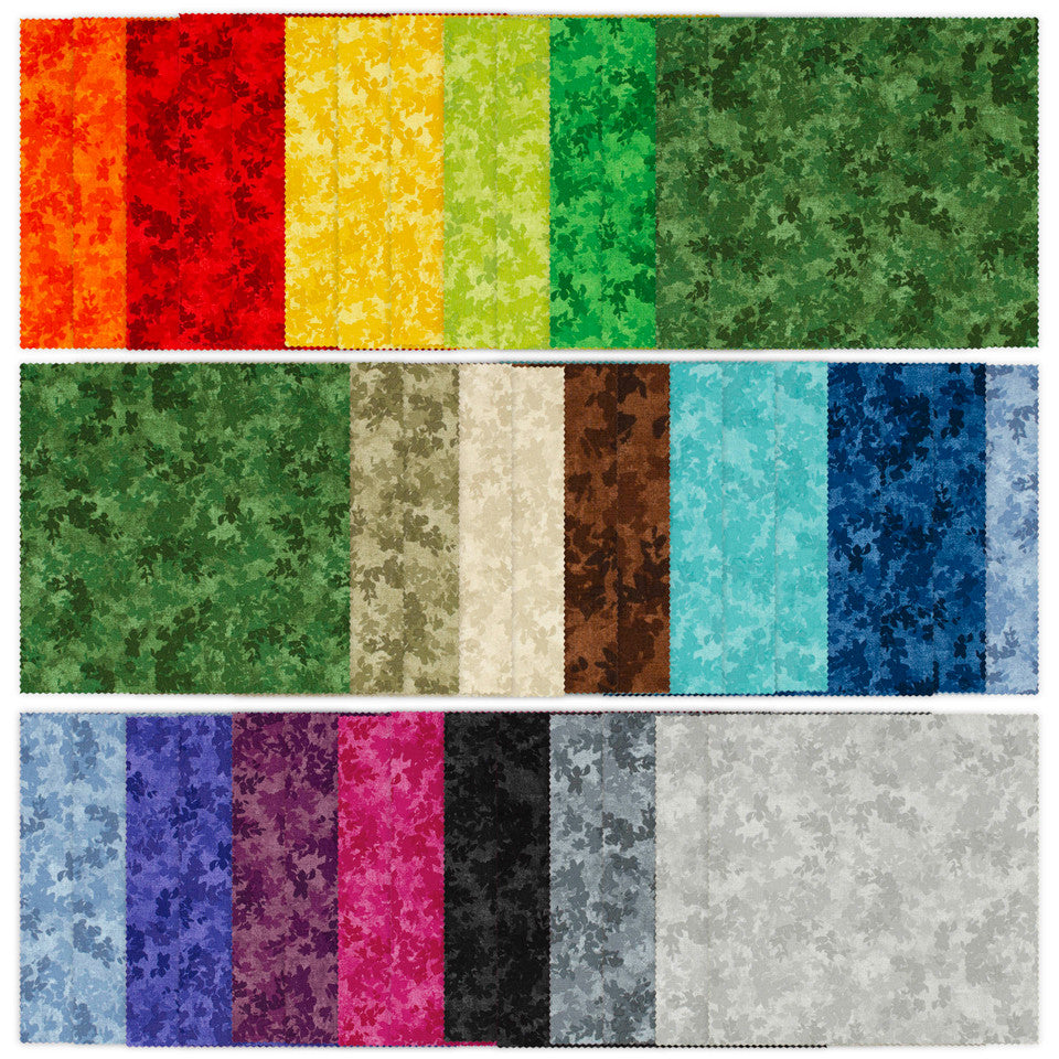 Verona Tonal 5" Squares Charm Pack 42pcs Satin Moon Designs Blank Cotton Fabric BQ-5X5SQ-VERONA