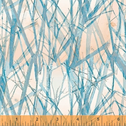 Violet Grass Texture Cream Another Point of View Windham Fabrics Cotton Fabric WF-39992-1