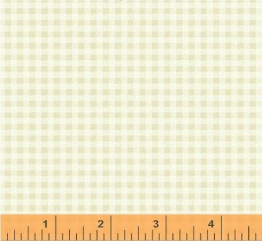 Sunflower Market Gingham Yellow Whistler Studios Windham Cotton Fabric WF-50623-4