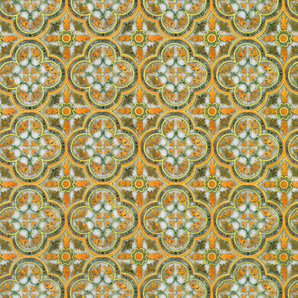 Warm Welcome Geometric Pewter Lynnea Washburn Robert Kaufman Cotton Fabric RK-AWHDM-22966-183