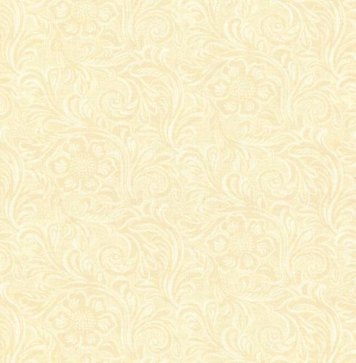Western Basics Tooled Leather Cream Natural Sarah Khammash Moda Cotton Fabric MD-11216-20