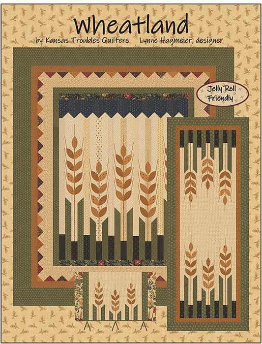 Wheatland Quilt Book Lynne Hagmeier Kansas Troubles Quilters KT-25145