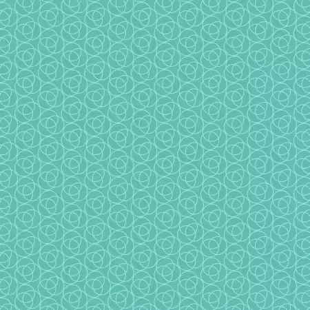 Whimsy II Overlapping Rings Teal Heather Dutton P&B Textiles Cotton Fabric PB-WHM205681-T | US Fabric Shop