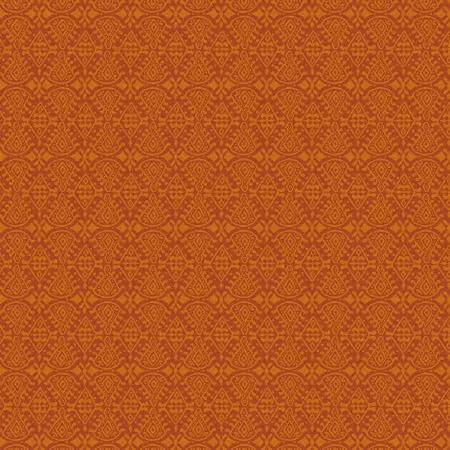 Whimsy II Set Geo Rust Orange Heather Dutton P&B Textiles Cotton Fabric PB-WHM205685-IO | US Fabric Shop