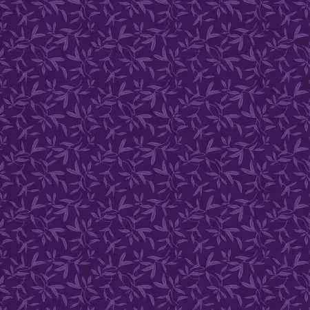Whimsy II Tossed Sprigs Purple Heather Dutton P&B Textiles Cotton Fabric PB-WHM205686-DC | US Fabric Shop