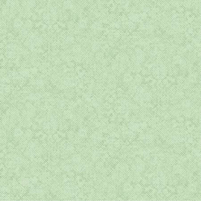 Whisper Weave Mint Green Nancy Halvorsen Benartex Cotton Fabric