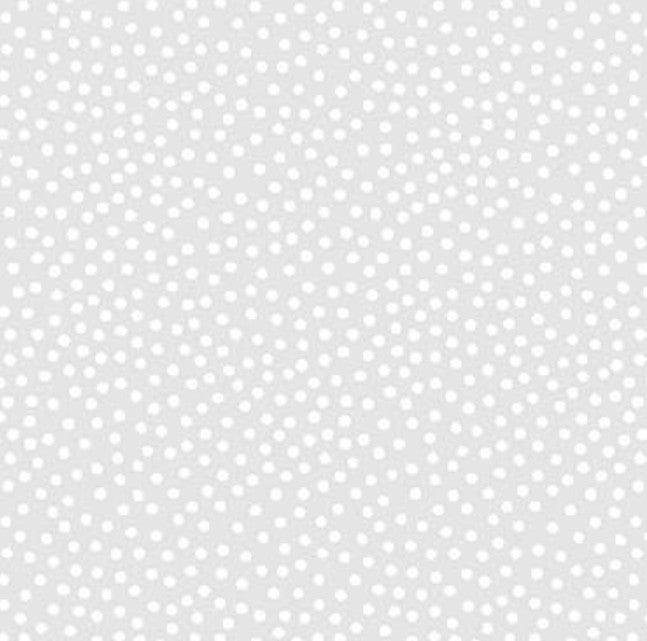 White Hot Connect the Dots White Michael Miller Cotton Fabric MM-CX10410-WHIT-D