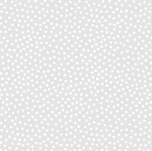 White Hot Connect the Dots White Michael Miller Cotton Fabric MM-CX10410-WHIT-D