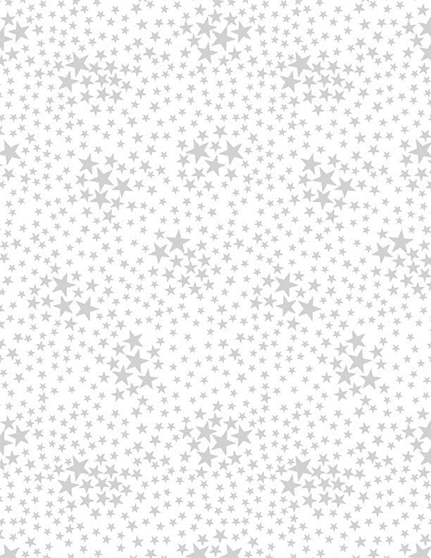 Basics Whiteout Tiny Patriotic Stars White Timeless Treasures Cotton Quilting Fabric TT-HUE-C7998-WHITE | US Fabric Shop
