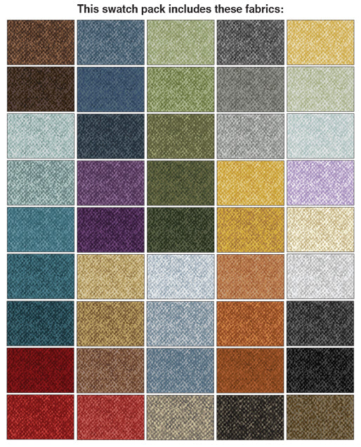 Winter Wool Fat Quarter Box & Bundle 18”x21” Benartex Cotton Fabric