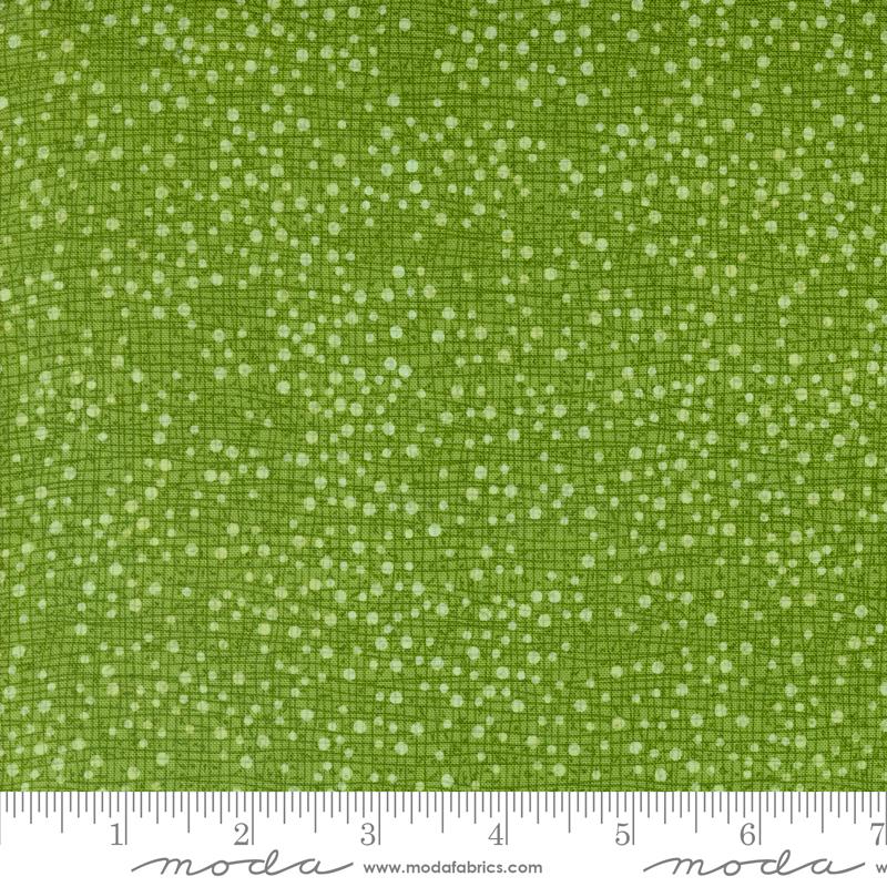 Dotty Thatched Dots Texture Grass Green Rob Pickens Moda Cotton Fabric MD-48715-197