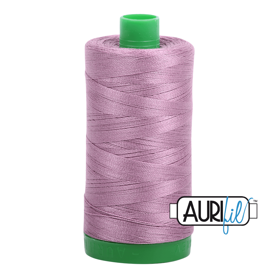 Wisteria Purple 40 wt 1094 yd Large Spool Aurifil Cotton Quilting Thread AF-MK40SC6-2566