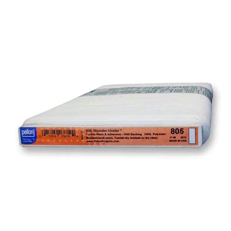 Wonder-Under Paper-backed Fusible Web Interfacing 15" x 72" White Pellon Pellon-805-2YD | US Fabric Shop