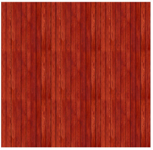Wood Planks Red Barnyard Blenders Paintbrush Studios Cotton Fabric