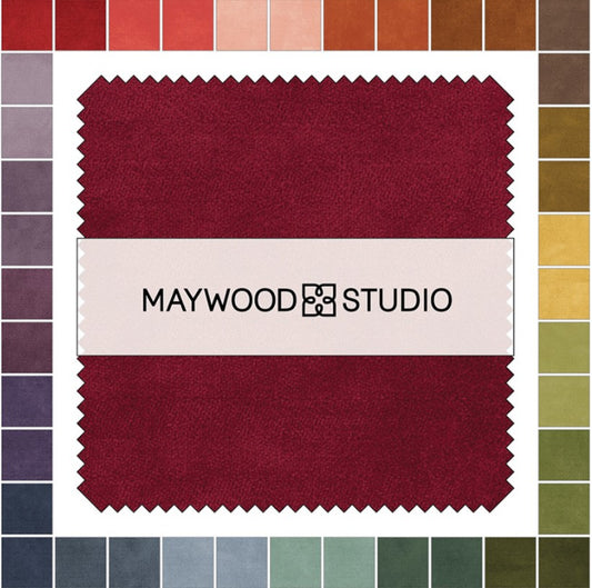Woolies Flannel Color Wash Bonnie's Picks 5" Squares Bonnie Sullivan Maywood FLANNEL Fabric MS-CP-MASCOLW-Bp