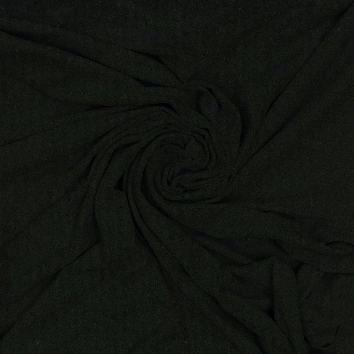 Yoga Cloth KNIT Black EESCO 10% Spandex 90% Cotton Fabric EESYOC-BLA