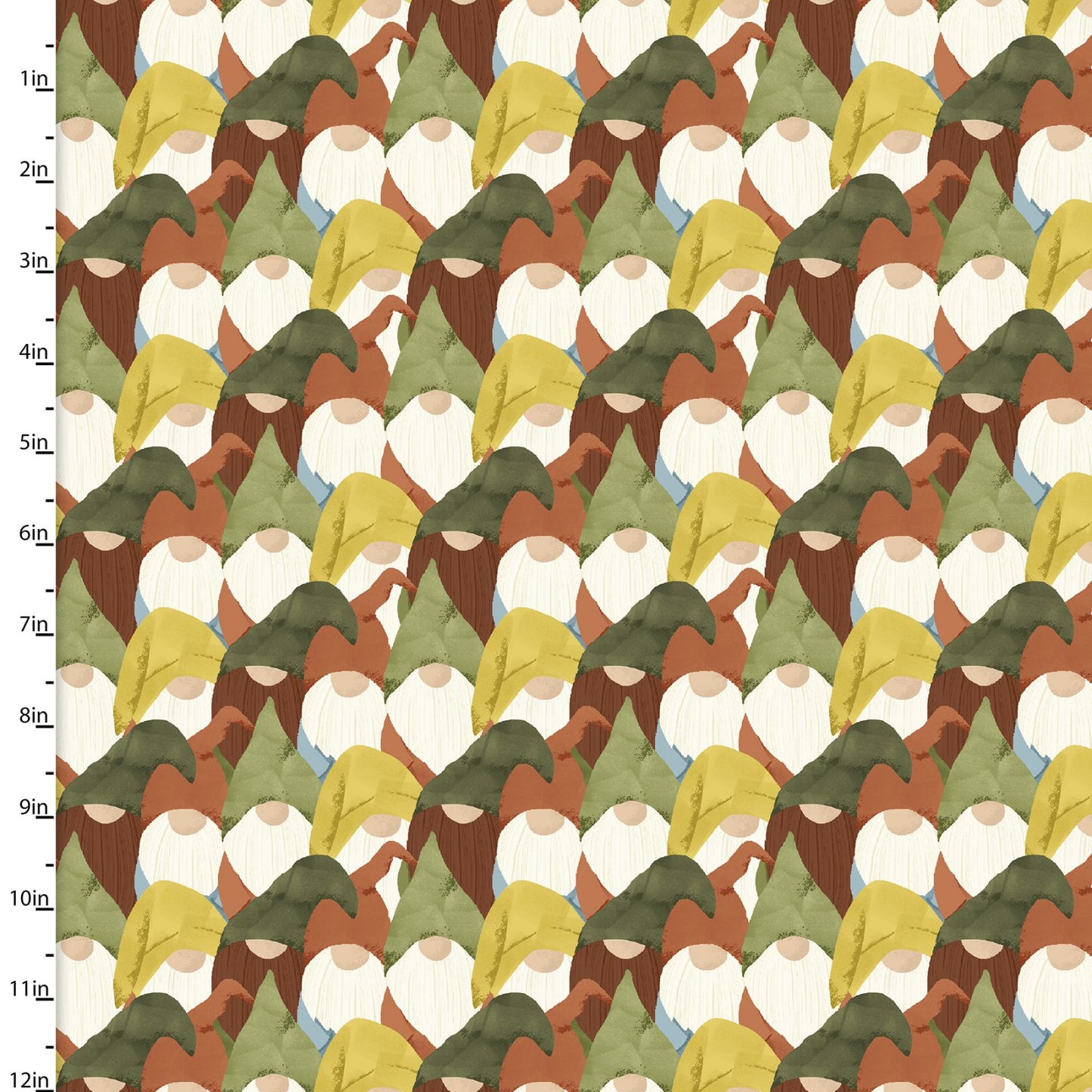 You Light My Way Gnome Packed Gnomes Deane Beesley 3 Wishes Cotton Fabric