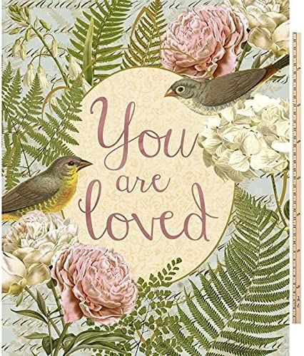 You are Loved Panel 36" David Textiles Cotton Fabric DT-ML-3286-1C-1 Multi
