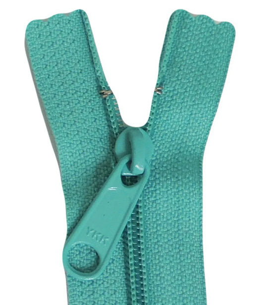 Zipper Closed End 14" Aqua Aunties Two AT-Z14AQUA