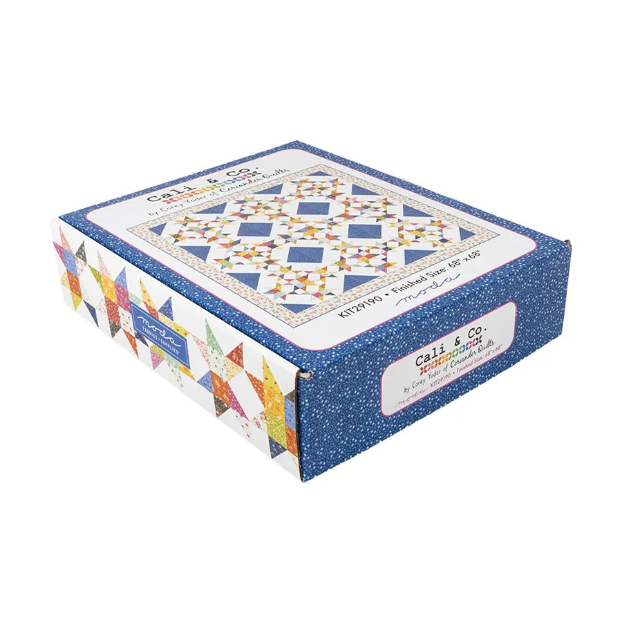 Cali & Co Quilt Kit All Around Star Corey Yoder Moda Cotton Fabric MD-KIT29190