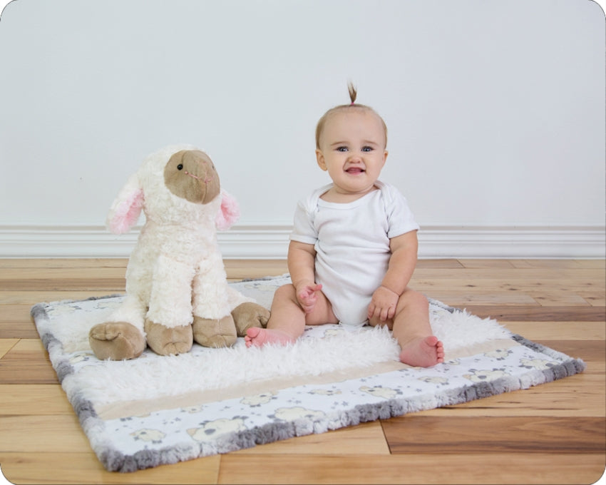 Love Ewe Wee One Cuddle Kit 27"x27" Shannon Fabrics Polyester SF-ckweeonesloveewe