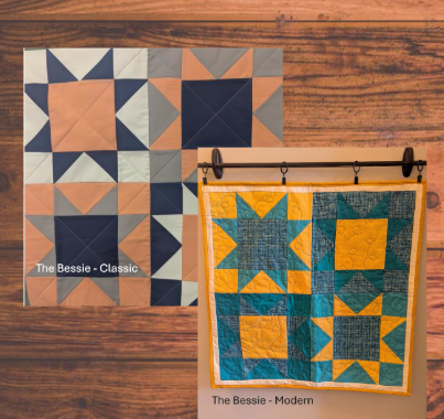 The Bessie Wall Hanging Class & Kit Sewing with Kristene