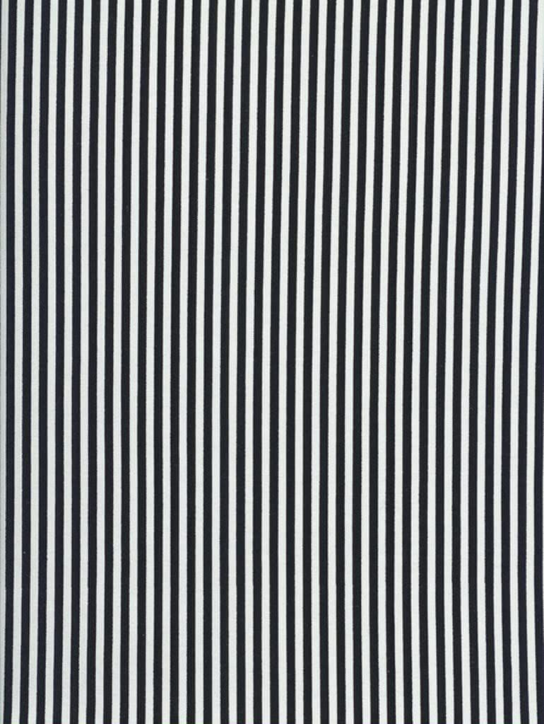 Black and White 1_8th inch Pin Stripe Timeless Treasures Cott