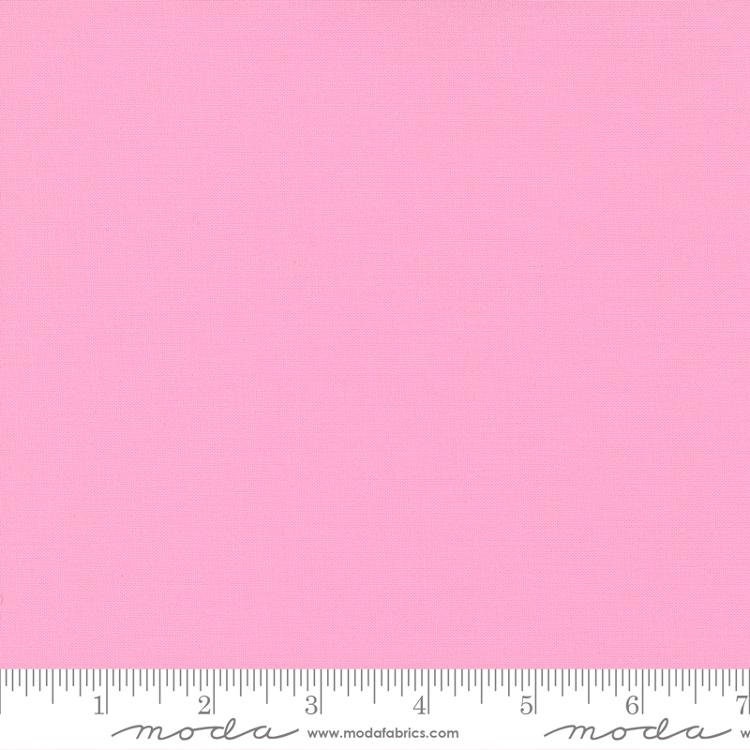 Bella Solid Amelia Pink Moda Cotton Fabric MD 9900 166