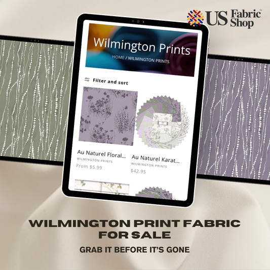 Wilmington Print Fabric for Sale: Grab It Before It's Gone