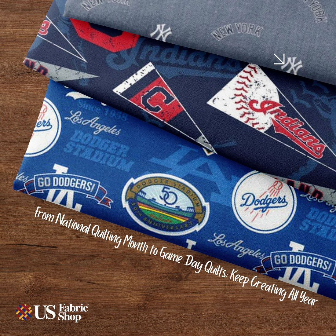 From National Quilting Month to Game Day Quilts: Keep Creating All Year.