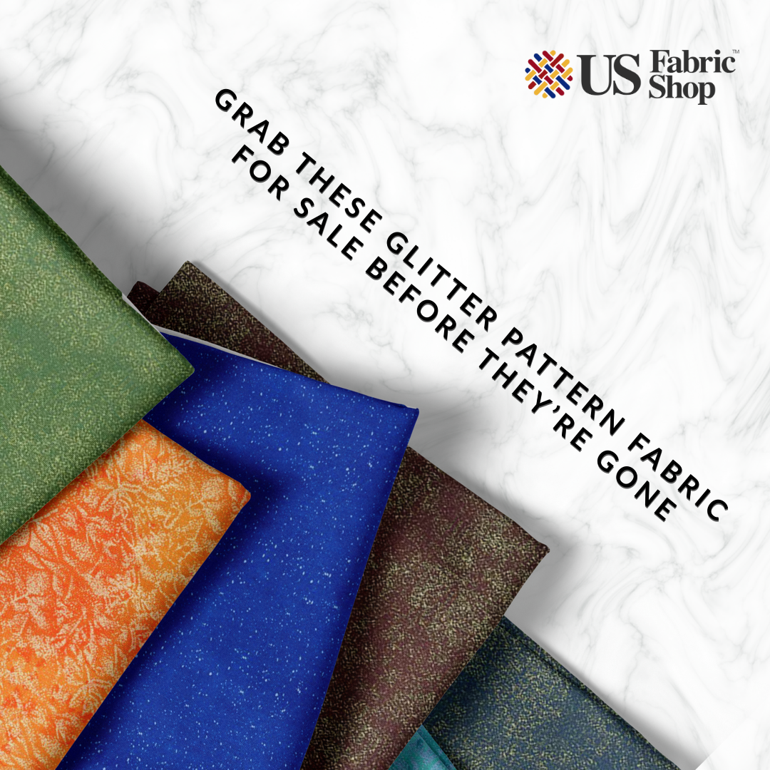Grab These Glitter Pattern Fabric for Sale Before They’re Gone