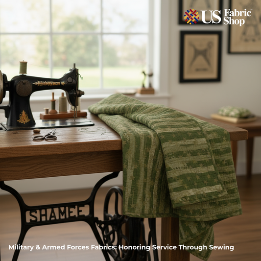 Military & Armed Forces Fabrics: Honoring Service Through Sewing