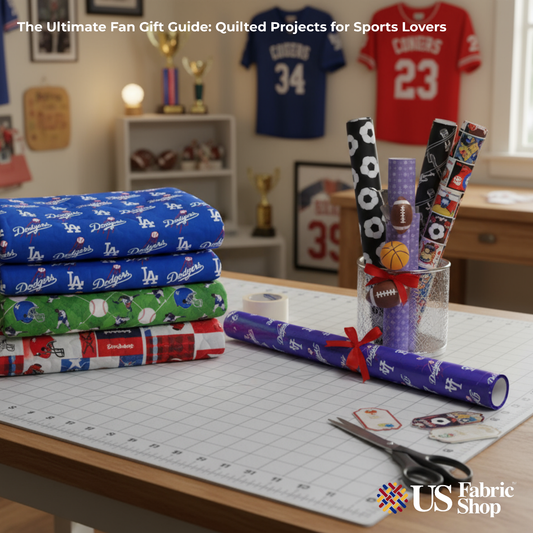 The Ultimate Fan Gift Guide: Quilted Projects for Sports Lovers