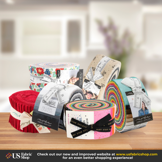 Unleash Endless Creativity with Our Jelly Roll Fabric Strips!