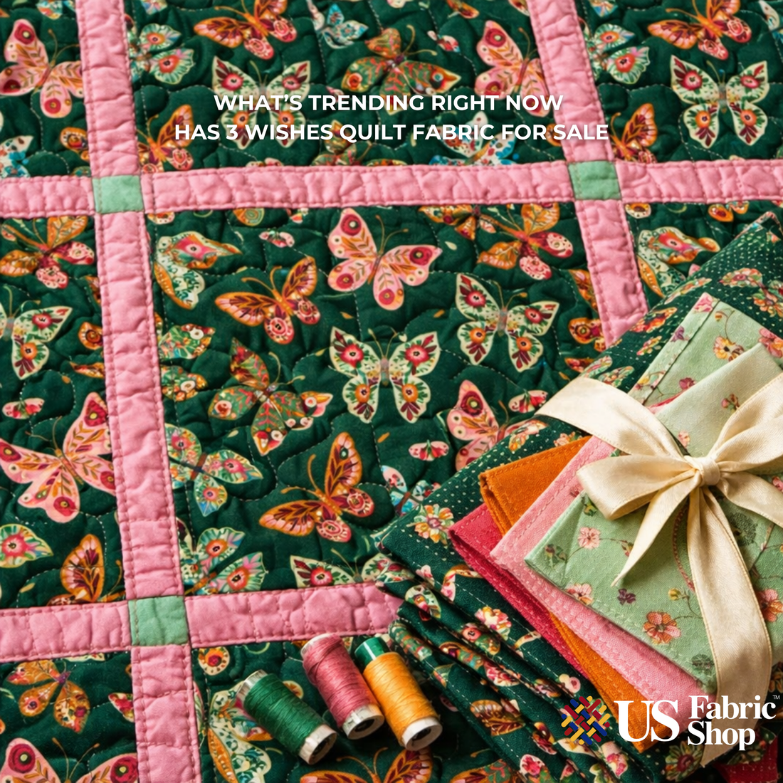 What’s Trending Right Now Has 3 Wishes Quilt Fabric for Sale