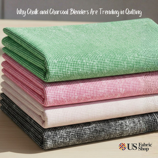 Why Chalk and Charcoal Blenders Are Trending in Quilting