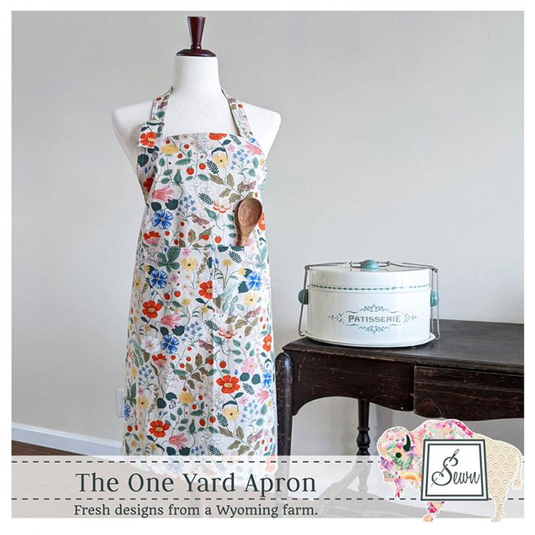 The One Yard Apron Pattern Rana Heredia Sewn Wyoming