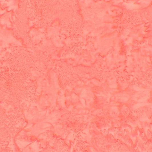 1895 Bali Watercolor Batiks Apricot Pink Hoffman Fabrics Cotton Fabric HF-1895-198