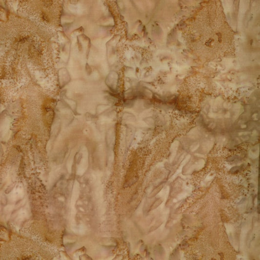 1895 Bali Watercolor Batiks Mocha Brown Hoffman Fabrics Cotton Fabric HF-1895-171