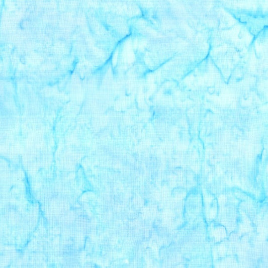 1895 Bali Watercolor Batiks Sky Blue Hoffman Fabrics Cotton Fabric HF-1895-16