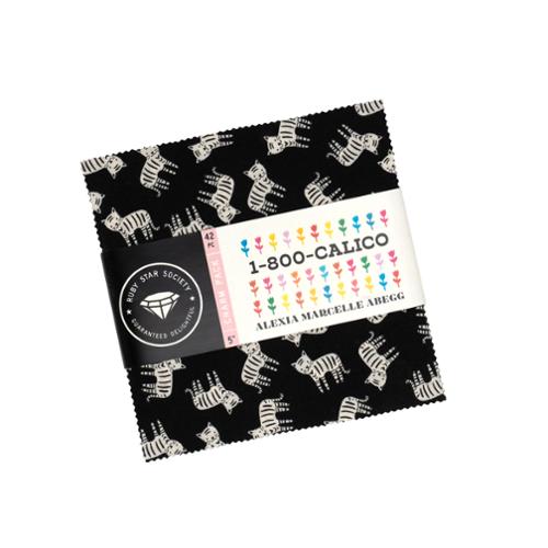 1 800 Calico 5" Squares Charm Pack Alexia Abegg Ruby Star Society Moda Cotton Fabric MD-RS4165PP
