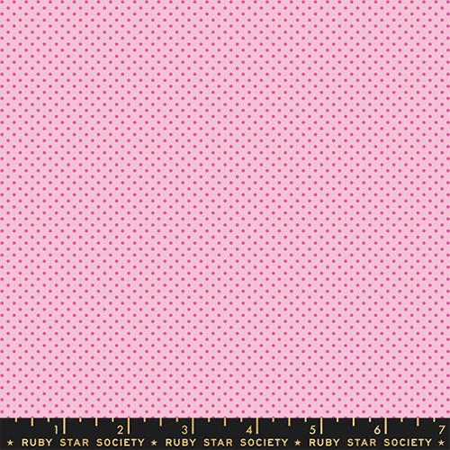 1 800 Calico Mini Dot Dots Blender Ditsy Macaron Pink Alexia Abegg Ruby Star Society Moda Cotton Fabric MD-RS4102-33